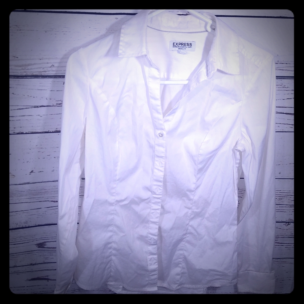 Express white blouse
